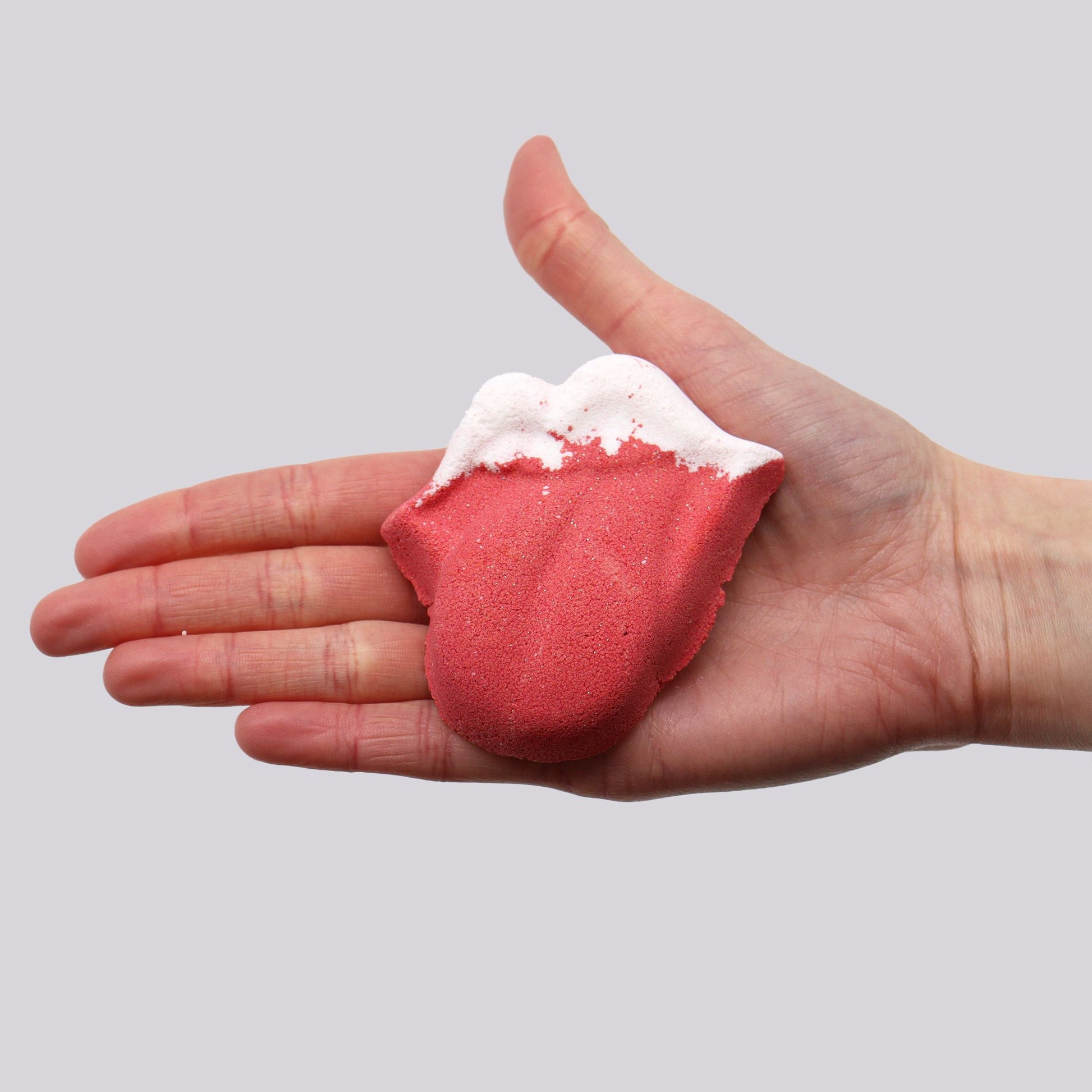 Lips Bathbomb 60g - Raspberry & Pomegranate
